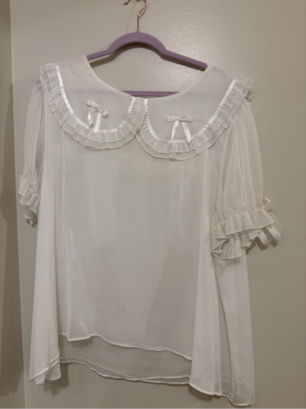 NightWhisper Design Bunny Ear Blouse